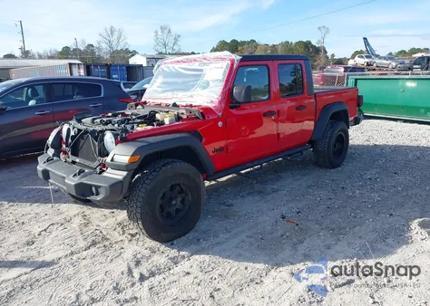 2020 Jeep Gladiator Sport S 4X4 from USA, damaged, VIN 1C6HJTAG7LL108476